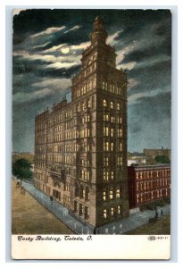 Circa 1910 Nasby Building Toledo OH Vintage Postcard P40E