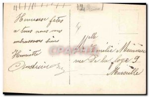 Old Postcard Fun Children Christmas Doll