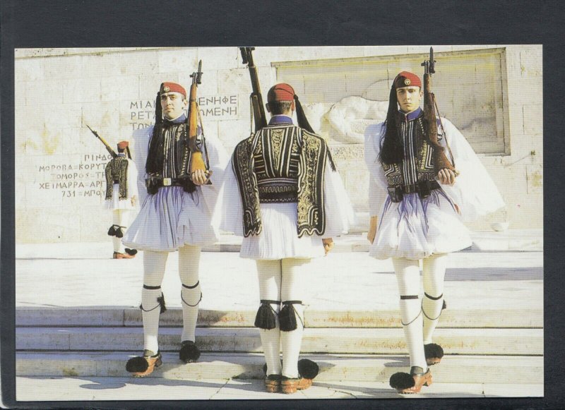 Greece Postcard - Euzones Soldiers   RR7345