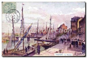 Postcard Old Treport The Withholding