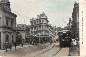 PC NEW ZEALAND, PRINCES AND HIGH STREET, DUNEDIN, Vintage Postcard (B41406)