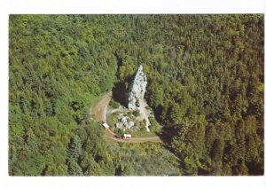 Sugar Loaf, Mackinac Island, Michigan, Vintage Chrome Aerial View Postcard