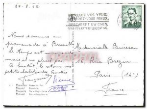 Postcard Modern Brussels King's House