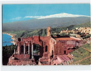 Postcard The Greek Theater Taormina Italy