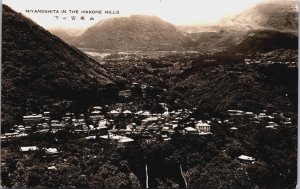Japan Miyanoshita In The Hakone Hills Vintage RPPC C090