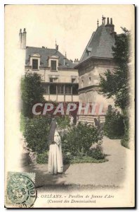 Old Postcard Orleans Pavilion Joan of Arc Convent of Dominican