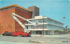 1964 CHICAGO ILLINOIS Fire Academy Plastichrome postcard 8396