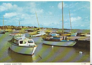 Hampshire Postcard - Hillhead, Dinghy Park. Posted 1980’s - TZ8550