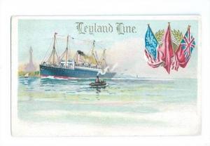 LP39 Steamer, steamboat, Boat, Postcard, Leyland Lline, 
