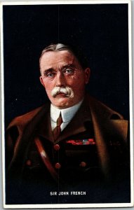 Portrait Sir John French Earl of Ypres British Army Officer Vintage Postcard E61