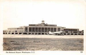 H78/ Washington D.C. RPPC Postcard c1930 National Airport Terminal 178