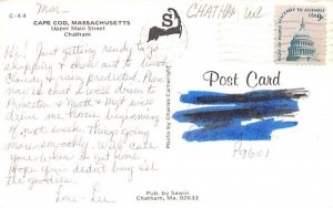 Upper Main Street in Chatham, MA