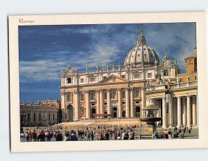 Postcard St. Peter's Square, Rome, Italy