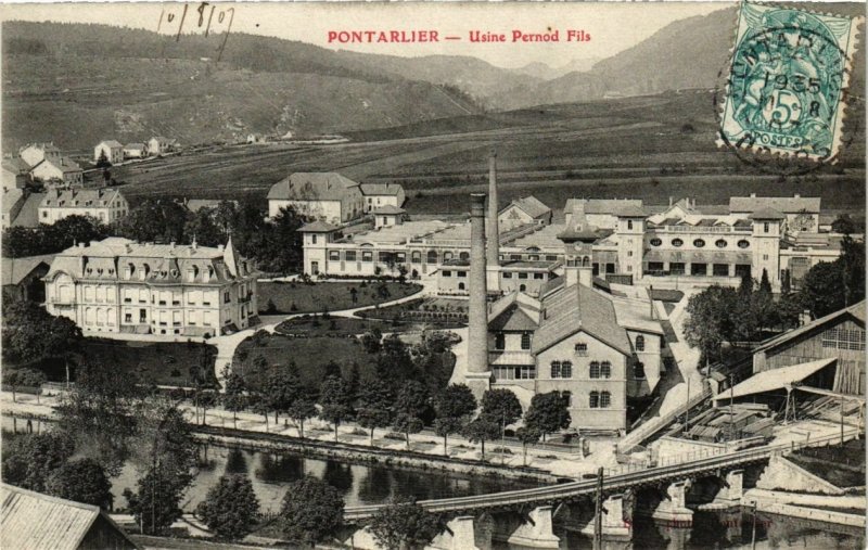 CPA PONTARLIER - Usine Pernod Fils (131244)