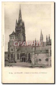 Old Postcard The Folgoet L & # 39Eglise De Notre Dame southern Riviera