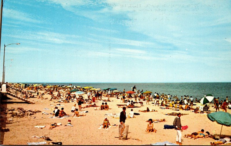 Delaware Rehoboth Beach Greetings Showing Beach