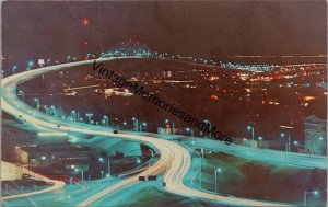 Corpus Christi Harbor Bridge TX Postcard PC341