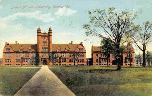 Millikin University Decatur Illinois 1909 postcard