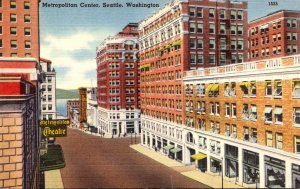 Washington Seattle Street Scene Metropolitan Center