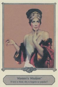 Women's Wisdom Humor - If love is blind, Why is lingerie so popular?