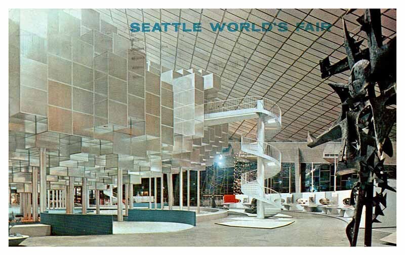 Postcard BUILDING SCENE Seattle Washington WA AQ2663