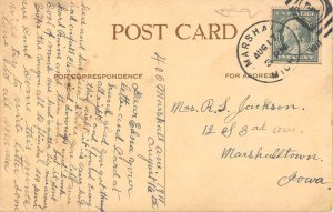 Marshall Michigan Burrough and Bloog Buggy Co Vintage Postcard AA28136