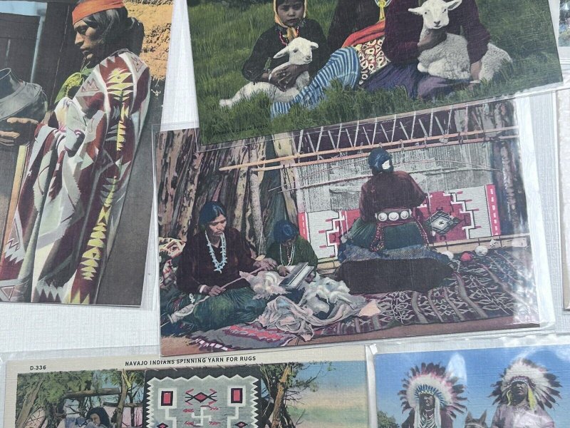 Native American Postcard Lot