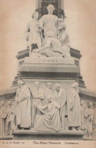 London Postcard - Statues - The Albert Memorial, Commerce    RS21326