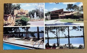 UNUSED POSTCARD - CRYSTAL LAKE CLUB, 0N 17A, SEBRING, FLORIDA