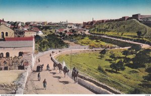JERUSALEM, Israel, 1900-1910s; First View Of Jerusalem