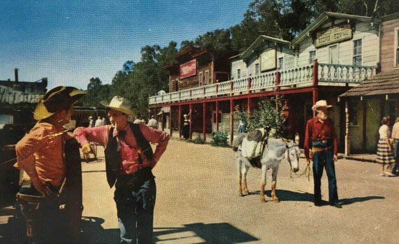 Calico Ghost Town Knotts Berry Farm School House Road Street Scene Cowboys