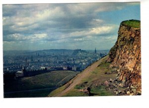 Edinburgh from Salisbury Crags, Scotland