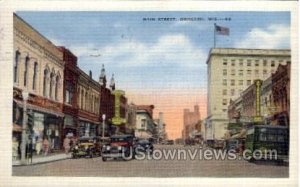 Main Street - Oshkosh, Wisconsin