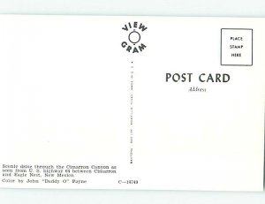 Pre-1980 NATURE SCENE Between Cimmaron & Eagle Nest New Mexico NM AD2766