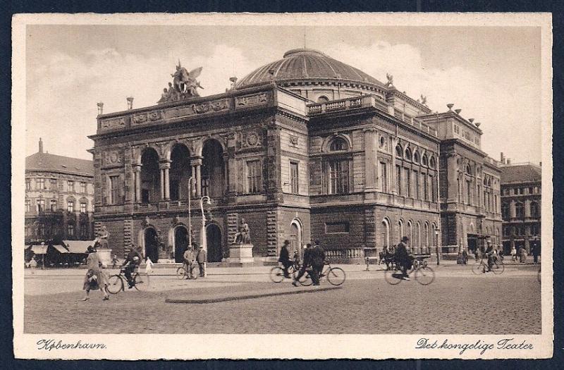 The King's Theatre Copenhagen Denmark unused c1920