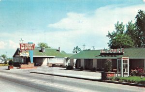 Parma, ID Idaho  THE COURT MOTEL Canyon County ROADSIDE Vintage Chrome Postcard