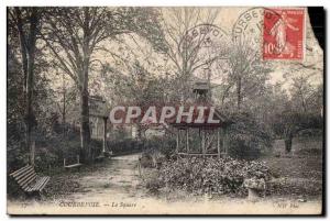 Courbevoie - The Square - Old Postcard