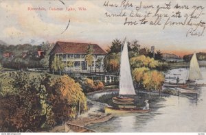 Delvan Lake , Wisconsin , 1907 ; Riverdale