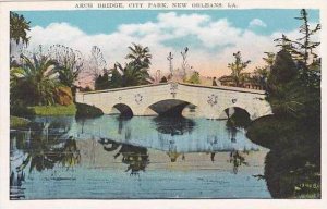 Louisiana New Orleans Arch Bridge City Park