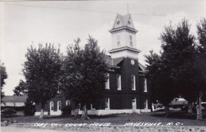 Clay Company Court House Hayesville North Carolina Real Photo