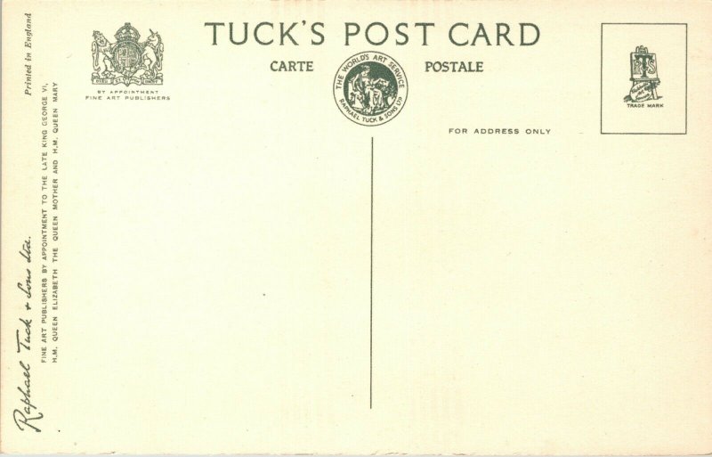 TUCK - FULL KING GUARD ROYAL HORSEGUARDS MALL - VINTAGE - POSTCARD COLOR RPPC 