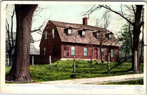 Postcard HOUSE SCENE Rutland Vermont VT AN9352