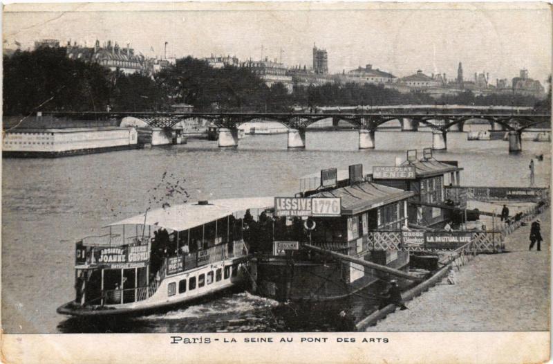 CPA Paris 6e Paris-La Seine au pont des Arts (312169)