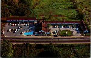 Vtg 1950s Kentucky Colonel Motel & Restaurant Bowling Green KY Chrome Postcard