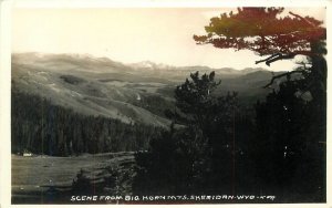 Postcard RPPC Wyoming Sheridan Big Horn Mountains Scene 1920s 23-9341