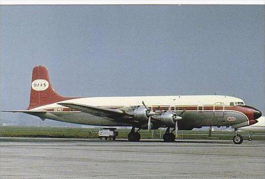 BRITISH ISLAND AIRWAYS AIR CARGO DOUGLAS DC-6