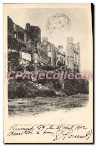 Old Postcard Puy de Dome Castle Murois