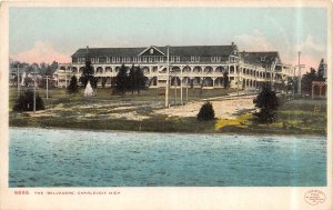 J30/ Charlevoix Michigan Postcard c1910 The Belvedere Hotel 186