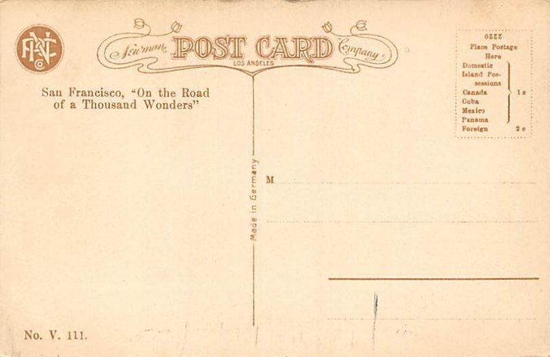 S. Grant Statue Golden Gate Park San Francisco CA