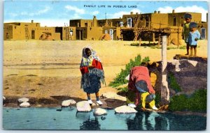 M-99611 Family Life in Pueblo Land USA